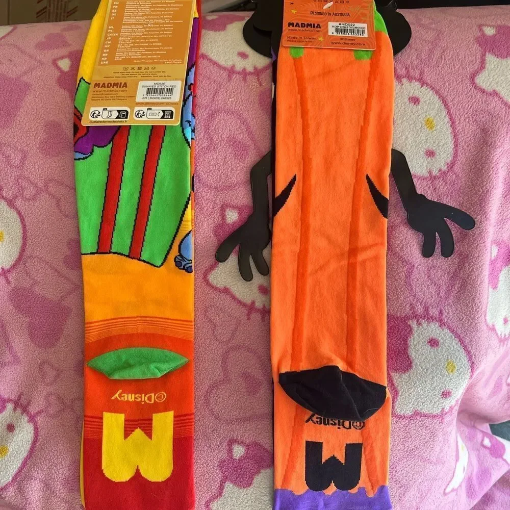 Disney Socks Halloween Mickey & Aloha Stitch